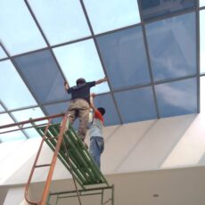 pasang kaca film ruko dan bangunan